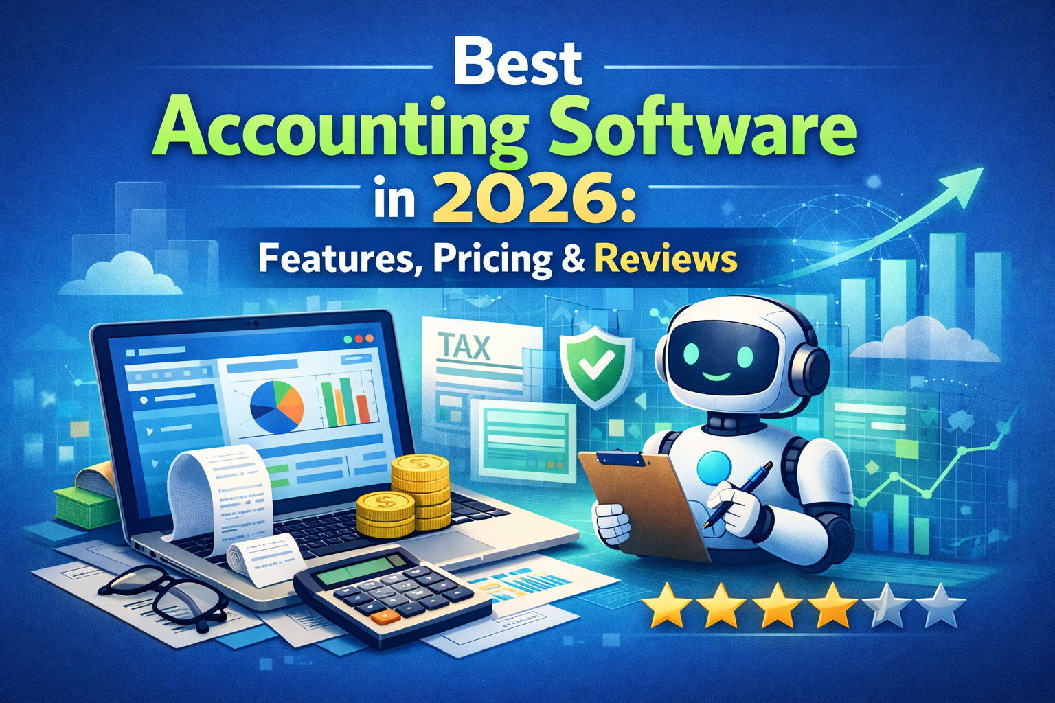 Best Accounting Software in 2026: Features, Pricing & Reviews