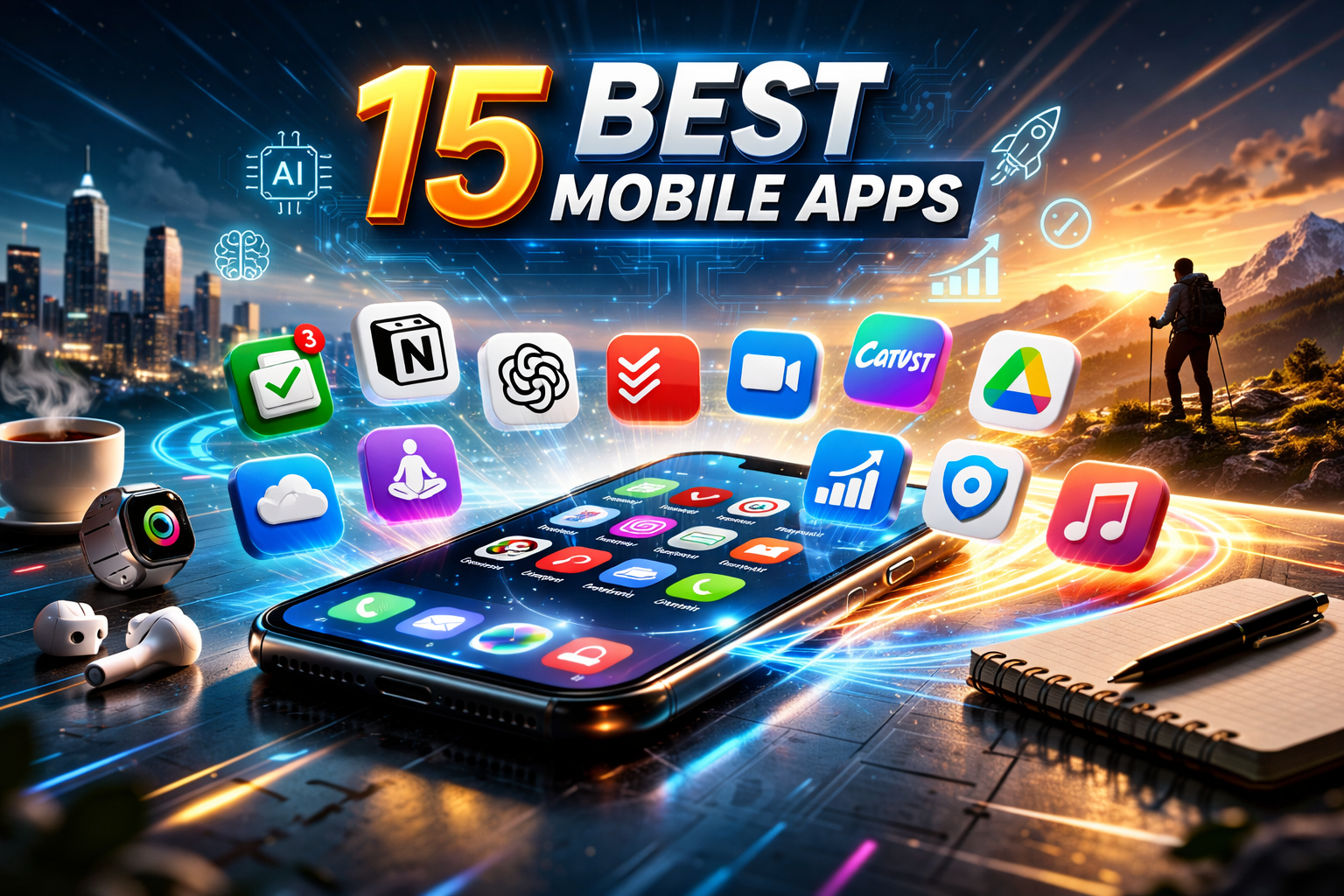 15 Best Mobile Apps in 2026 for Productivity & Daily Life