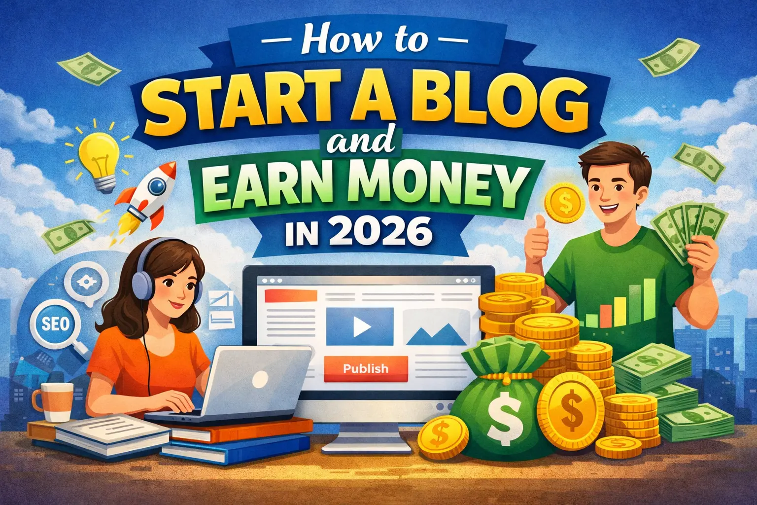 How to Start a Blog and Earn Money in 2026