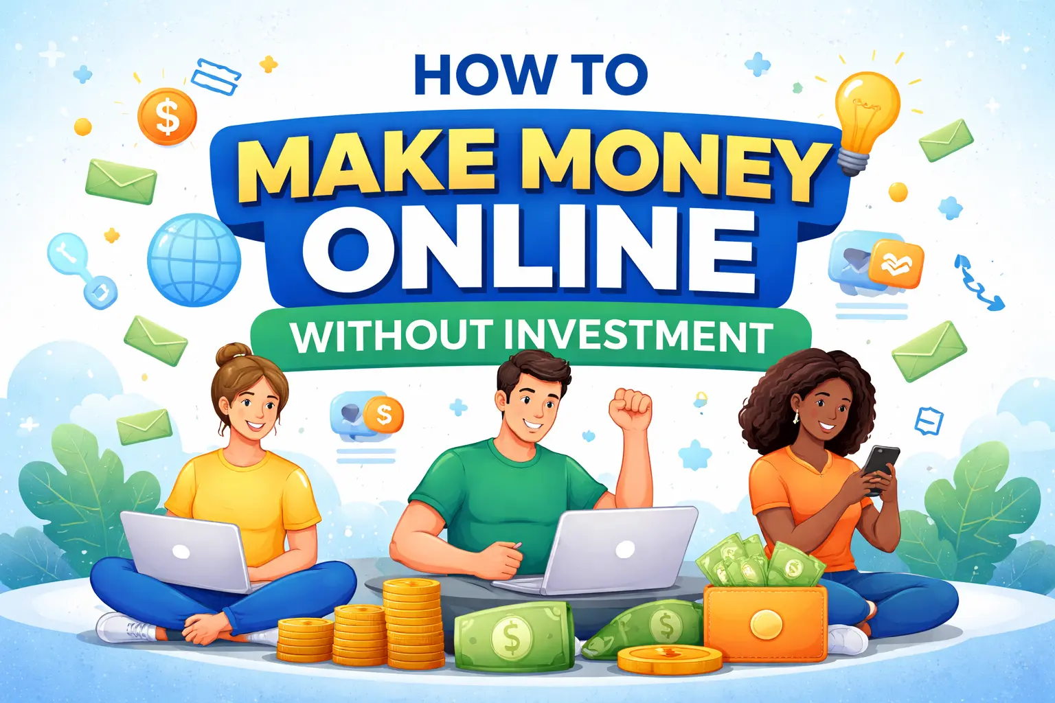 How to Make Money Online Without Investment (2026 Guide)