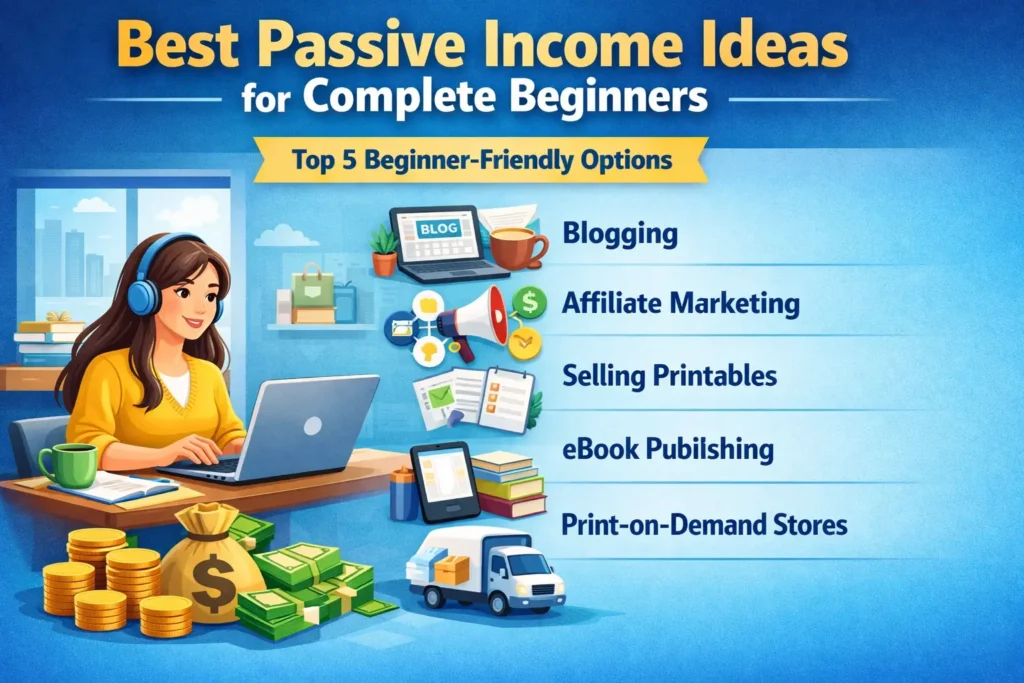 Best Passive Income Ideas for Complete Beginners
