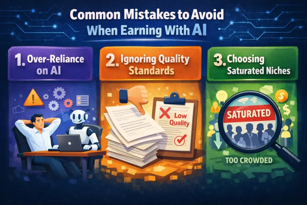 Common Mistakes to Avoid When Earning With AI