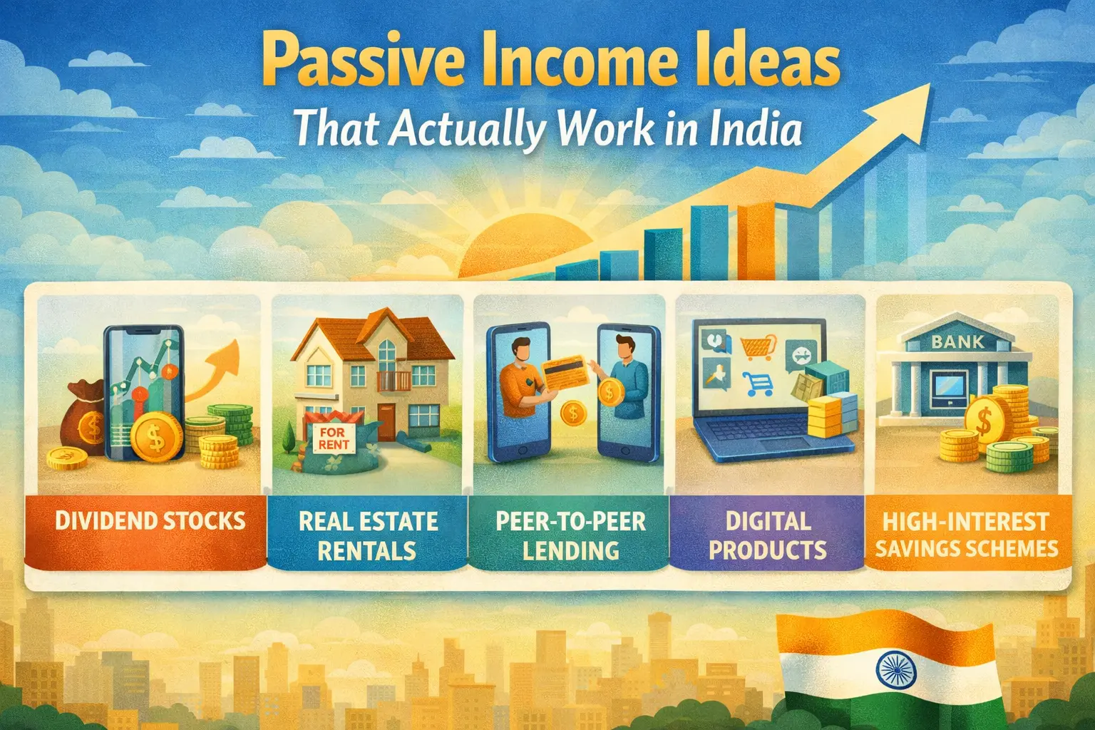 Passive Income Ideas That Actually Work in India