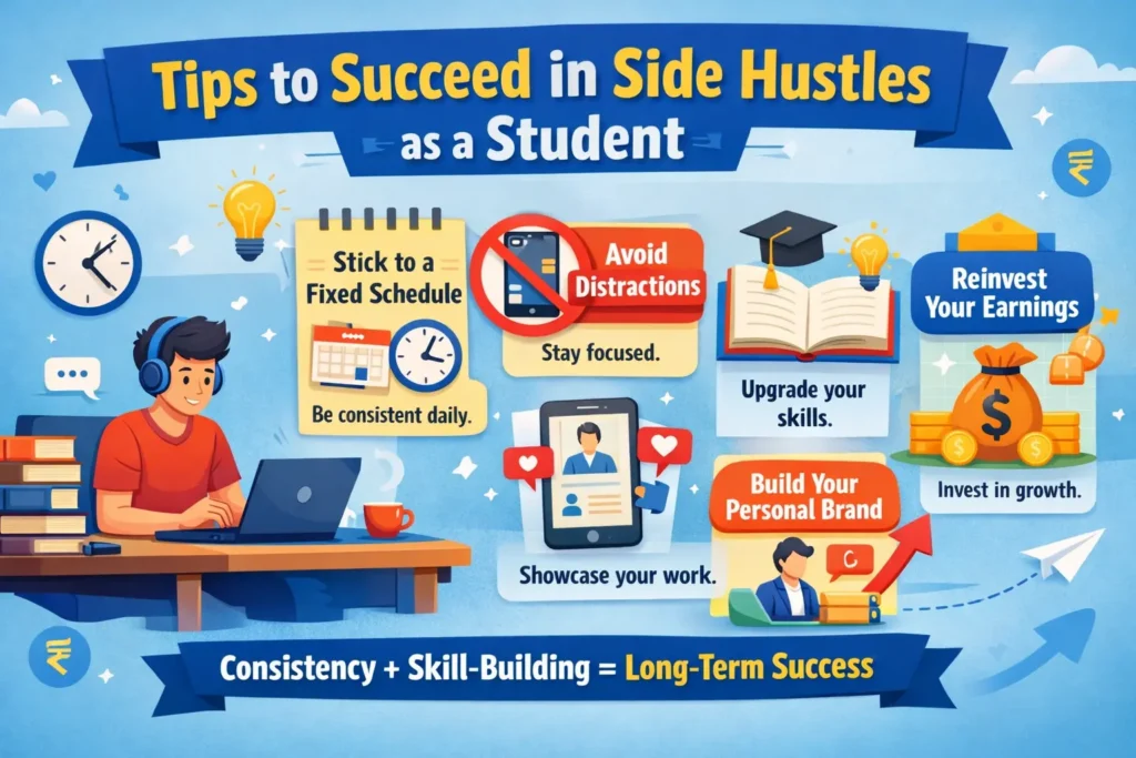 Tips to Succeed in Side Hustles as a Student