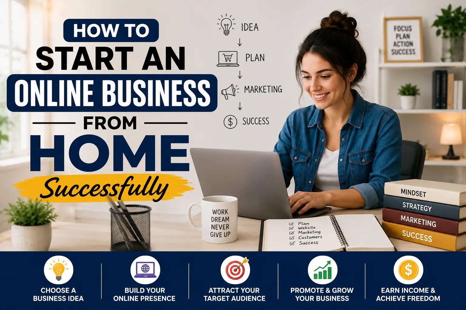 How to Start an Online Business From Home Successfully